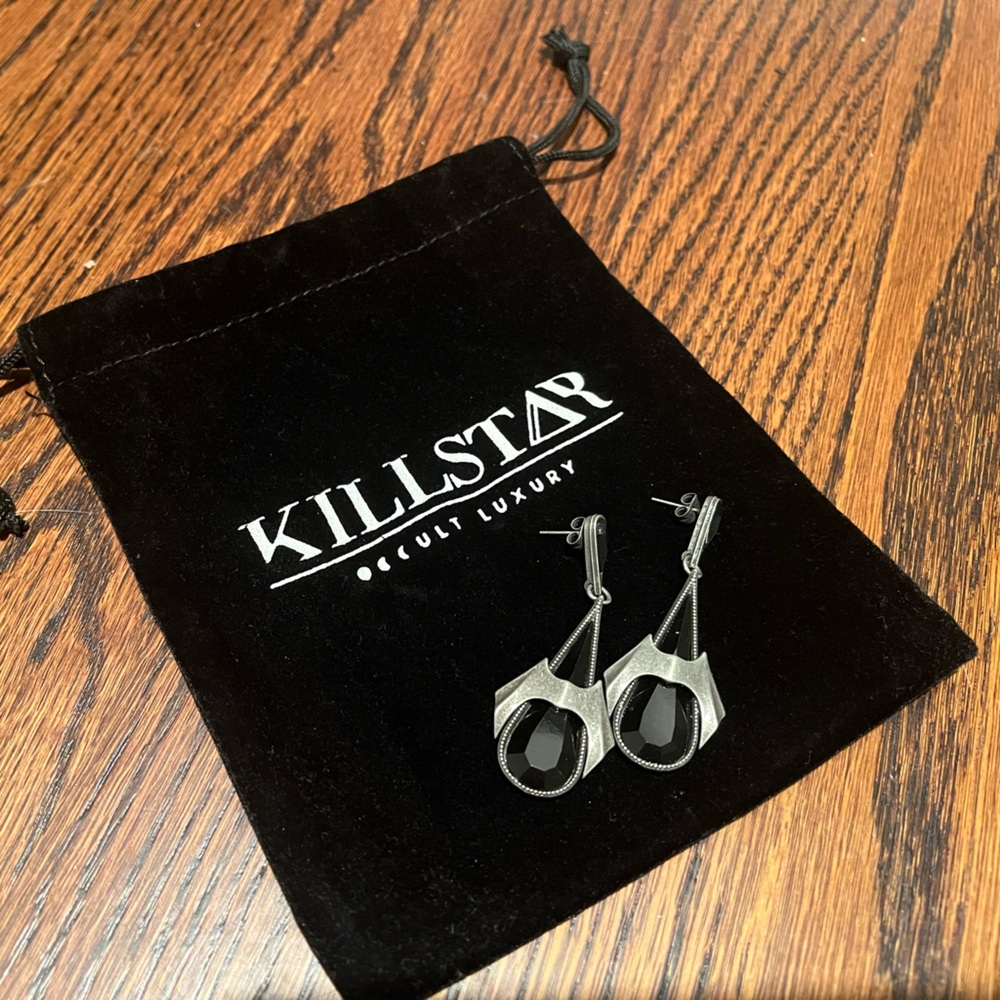 Killstar Dorian batwing earrings